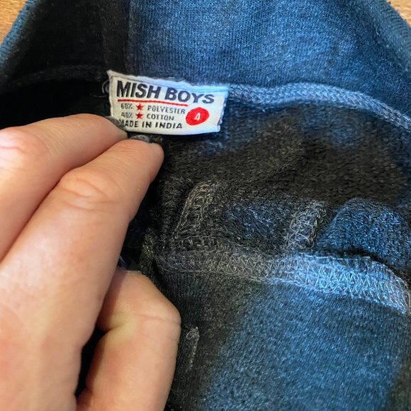 2 Mish Boys Black Leggings - Picture 4 of 4